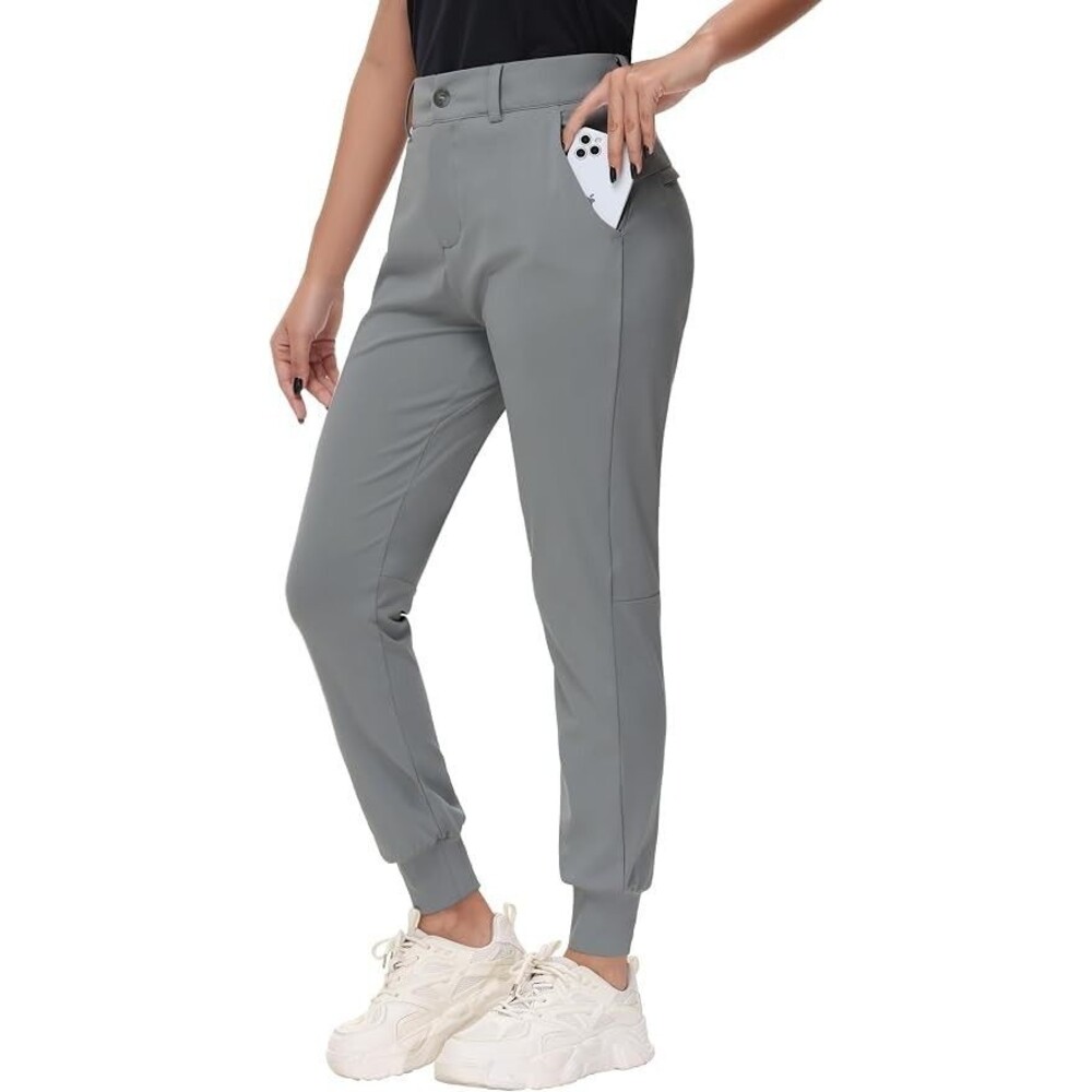 NWOT MIVEI Women's Stretch Golf Joggers Medium Pants SPF 50 Tapered Athletic